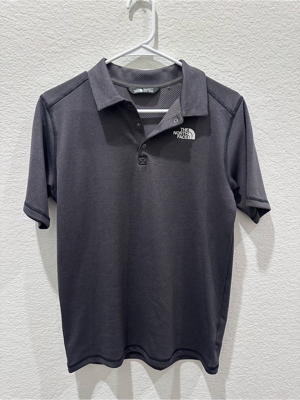 The North Face Charcoal Gray Boys' Polo Shirt